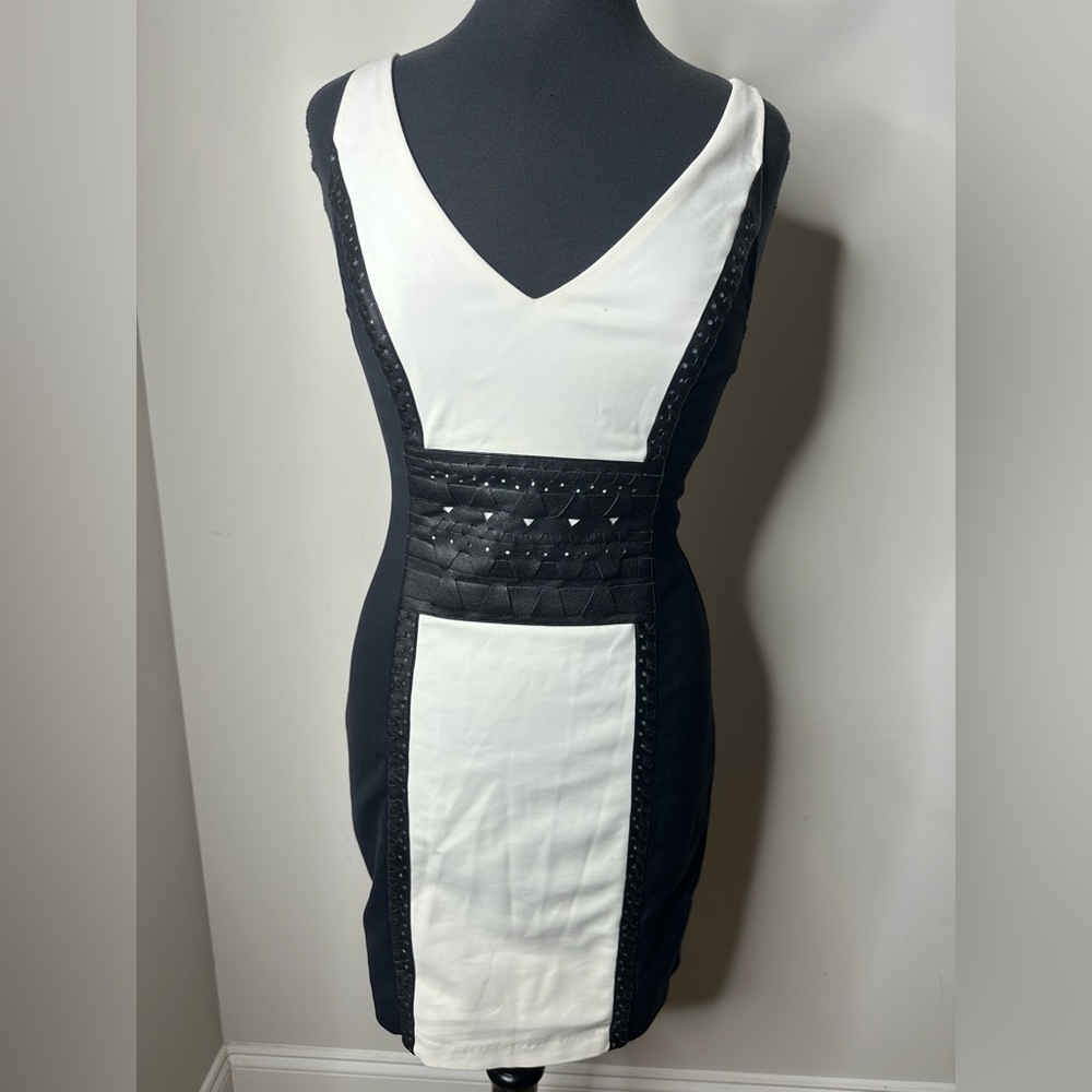 Sachin + Babi Black and White Mini Dress
